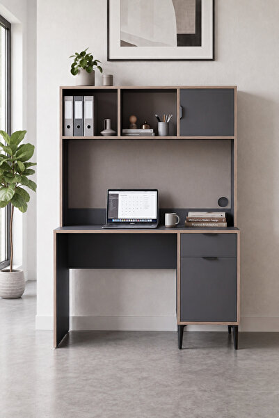 SARMOBİ Arden Raflı Çalışma Masası Y:174 G:120 D:60