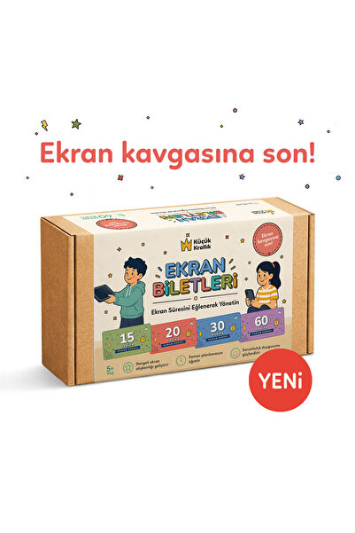 Ekran Biletleri | Çocukların Ekran Süresini Yönetme Seti