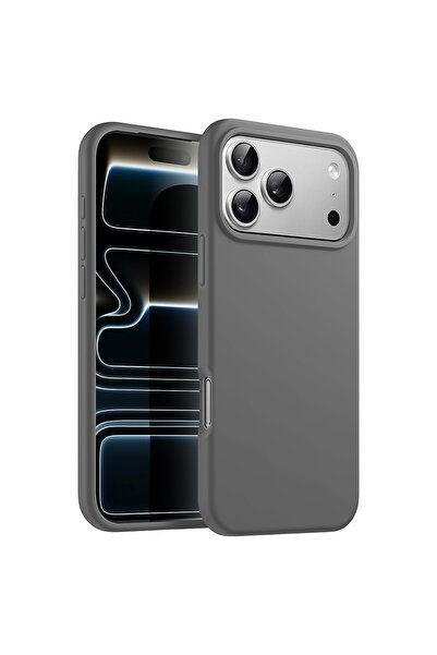 Casey Studios Apple iPhone 17 Pro Max Case, silicone, microfiber, slim, raise...