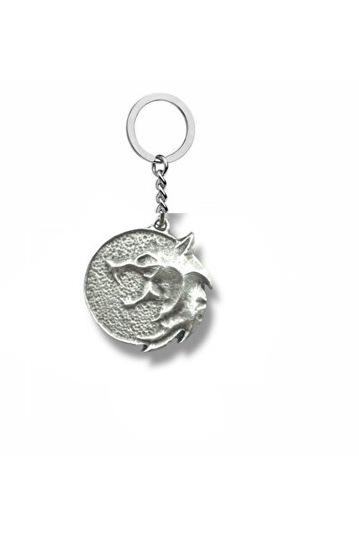 Herşey Nota Figurica medaljona iz igre The Witcher, unisex Privezak za ključe...