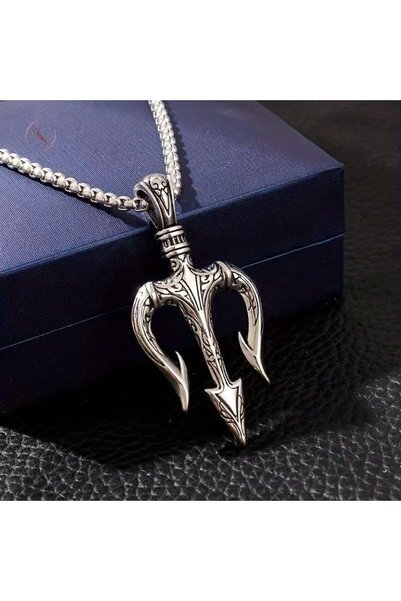 Herşey Nota Small Size Nordic Figures & Dragon Design Stainless & Tarnish-Res...
