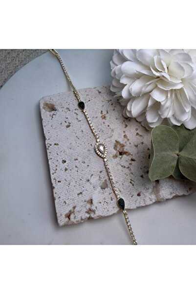 nesdesign Damla Stone Gold Tamtur Bracelet