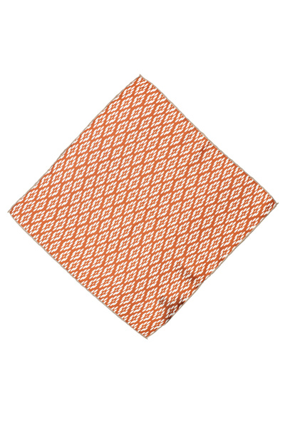Abdullah Kiğılı Patterned Silk Handkerchief