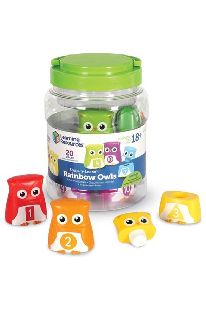 Learning Resources Owls with numbers and shapes