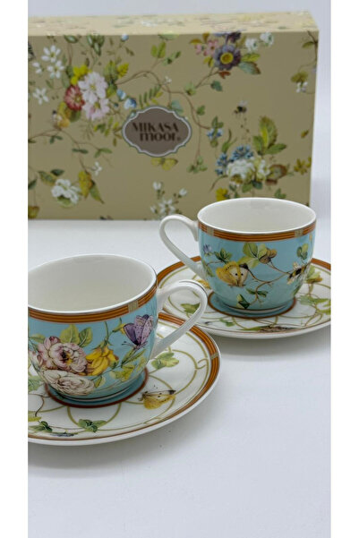 Mikasa Moor Gardenia Luxe 2-Piece Coffee Cup Set 90Cc