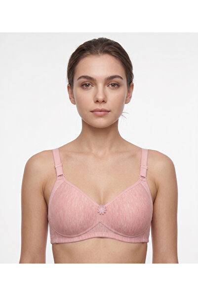 Ebru Covered Underwireless Push up Bra