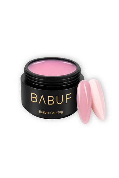 BABUF Gel de Construcție Unghii Autonivelant Dusty Kiss – Rezistență Mare, UV...