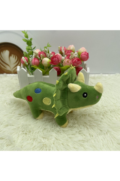 Choice 17CM B 17cm Creative Big Plush Soft Triceratops Stegosaurus Plush Toy ...