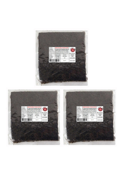 SEA FOOD Seafood Sushi Yosunu Yaki Sushi Nori Gold Premium 10 Yaprak X 3 Paket