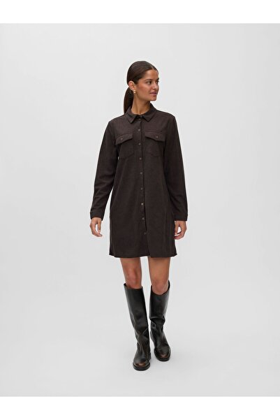 Vero Moda Kleid VMVILJA Kurzes Cord Kleid