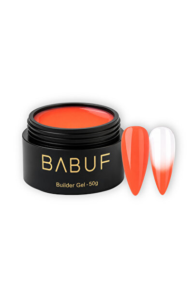 BABUF Gel de construcție fosforescent FBG1, Portocaliu Fosforescent, 50g
