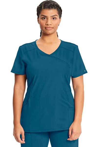 Cherokee UNIFORMS Γυναικεία Ιατρική Μπλούζα Infinity με Εφέ Κρουαζέ Μ