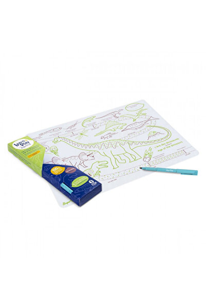 SUPERPETIT Χαλάκι ζωγραφικής σιλικόνης - ΔΕΙΝΟΣΑΥΡΕΣ