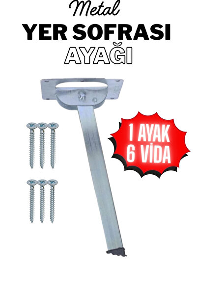 KAYRA LEATHER CRAFT 25 cm Metal Yer Sofrası Ayağı - Katlanır Çinko Sini Altı ...