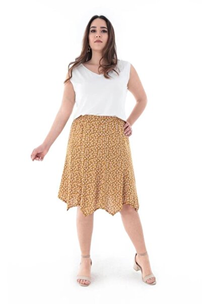 Roxxlen Women's Plus Size Julian Skirt