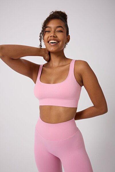 Wooster Kadın Pembe Toparlayıcı Sporcu Sütyeni / Bralet