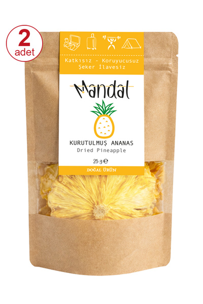 Ananas Kurusu Dilimleri Kurutulmuş Ananas 50 gram