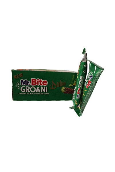Mr.Bite Μπάρα σοκολάτας με φυστίκι και κατάιφ - 24 x 35γρ