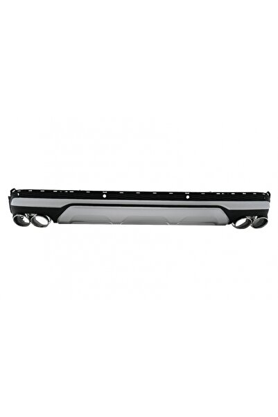 Angels Auto Difuzor Bara Spate Evacuare Dubla compatibil cu Audi Q7 SUV 4M Fa...