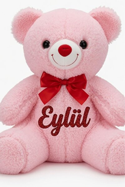 Solemia Kişiye Özel İsimli 35-40 Cm Peluş Ayı Özel Tasarım Ayıcık Sevgiliye, ...