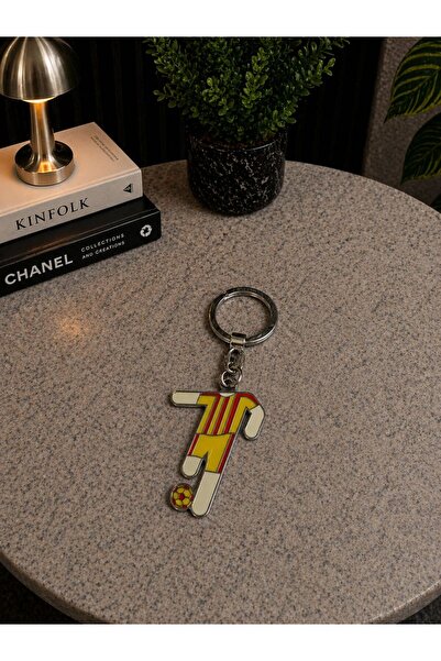 nesnelgift Yellow Red Keychain