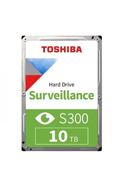 Toshiba S300 Seri Güvenlik Diski 10TB HDWT31AUZSVA (3 Yıl Distribütör Garanti...