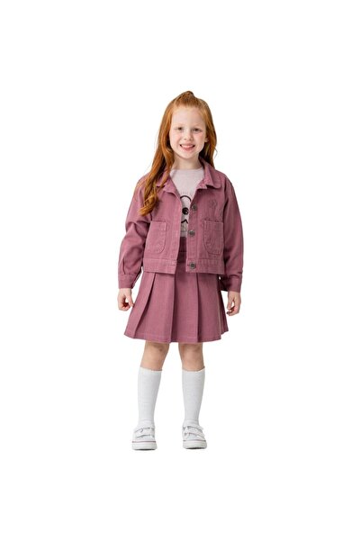 Generic Brand 446404 Papatya Gabardine Skirt Tk 3Y,5Y,4Y,6Y Girl