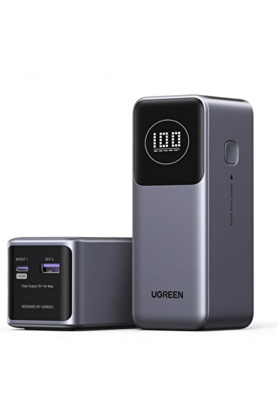 Ugreen Baterie externă PB724, 12000mAh, 100W, QC + PD, 1 x USB-A - 1 x USB-C,...