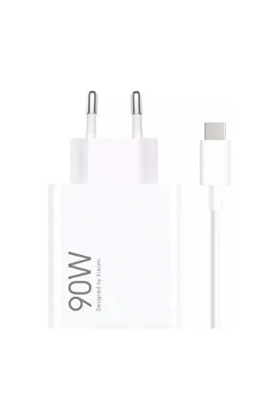 Xiaomi Incarcator Retea Cu Cablu USB-C Xiaomi, 90W, 6.1A, 1 x USB-A, Alb