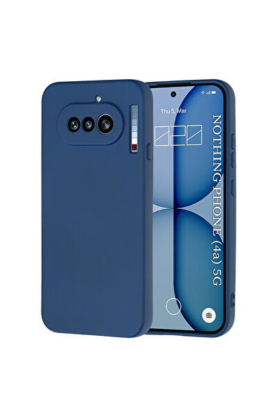 Techsuit Husă pentru Nothing Phone (4a), SoftFlex, protecție antișoc, bleumarin