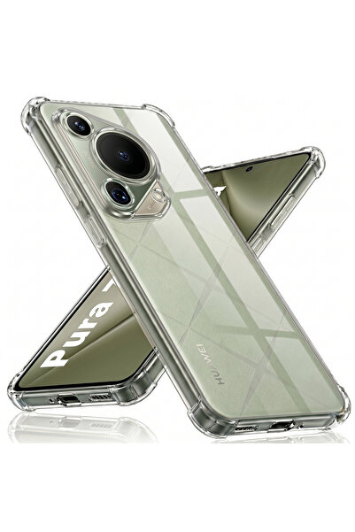 Techsuit Husa pentru Huawei Pura 70 Ultra, Shockproof Clear Silicone, protect...
