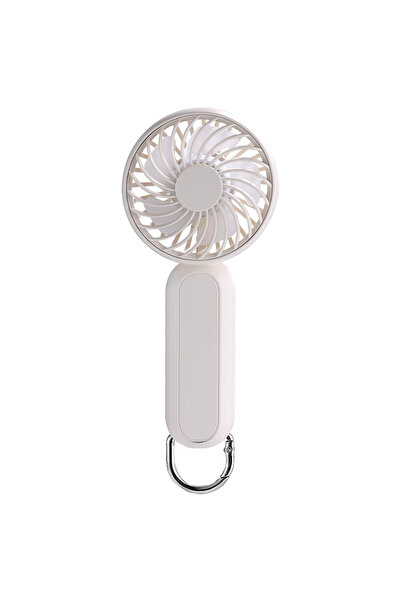 Techsuit Handheld Fan (A217) - USB Rechargeable, Three Speeds, 1200mAh - Ligh...