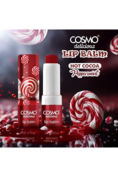 CD Cosmo Designs Cosmo Delicious Hot Cocoa Peppermint Lip Balm 4.5g