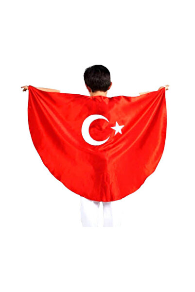 Dastini Türk bayraklı pelerin