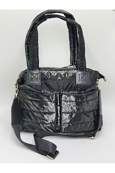 FEMME Γυναικεία φουσκωτή υφασμάτινη τσάντα ώμου και χειρός Tori με ρυθμιζόμεν...