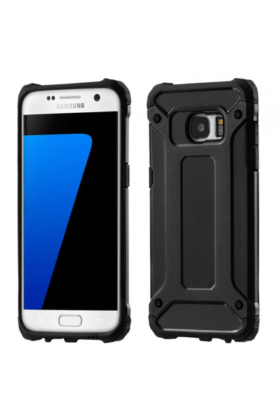 Stef's Cat Case for Samsung Galaxy S7 G930, Stef's Cat, Hybrid Armor, Black