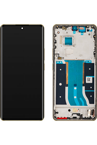 realme Display cu Touchscreen 12 Pro+, cu Rama, Auriu (Navigator Beige), Serv...