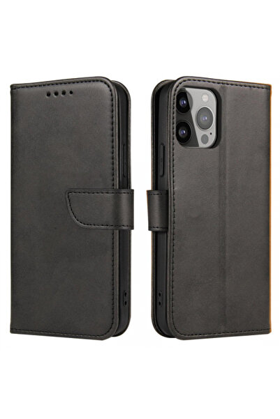 Bibilel Husa pentru Oppo Reno14 F/ Reno14, , Marva Wallet, Neagra