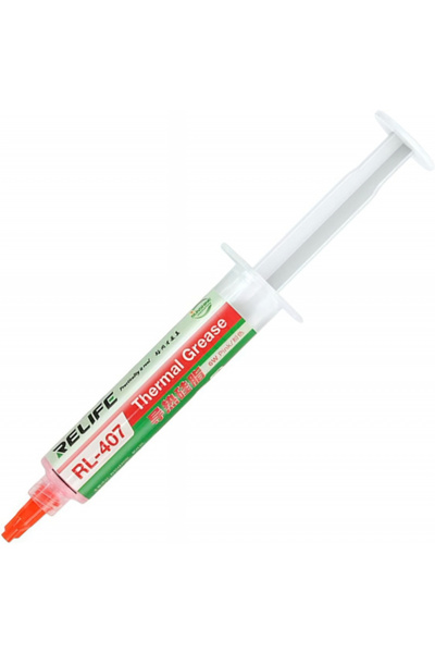 Relife Pasta Termoconductoare RL-407, Tip Seringa, 20g, Roz