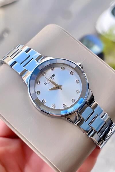 Tom Jones London Women's Watch Original Silver Steel 3 Atm Waterproof 2 Year ...