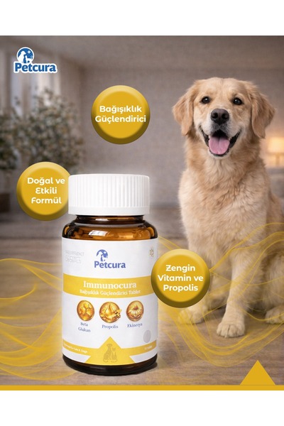PETCURA Immunocura Tablet Kedi Köpek (Bağışıklık Sistemi)