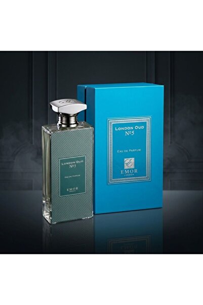 Emor London London Oud No. 5 Eau De Parfum 125ml Long Lasting Amber Vanilla Unisex Perfume with Fruity Notes