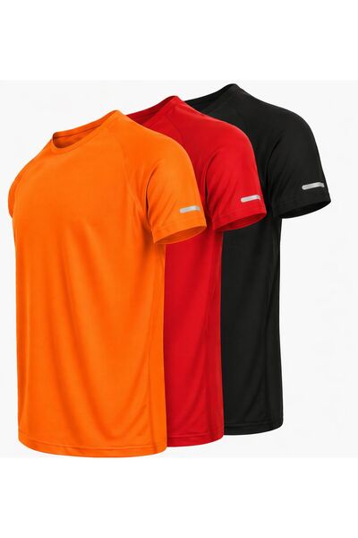 Karatopak Αθλητικό Τεχνικό Αθλητικό Μπλουζάκι 3 τεμαχίων με ιδιότητα γρήγορου...