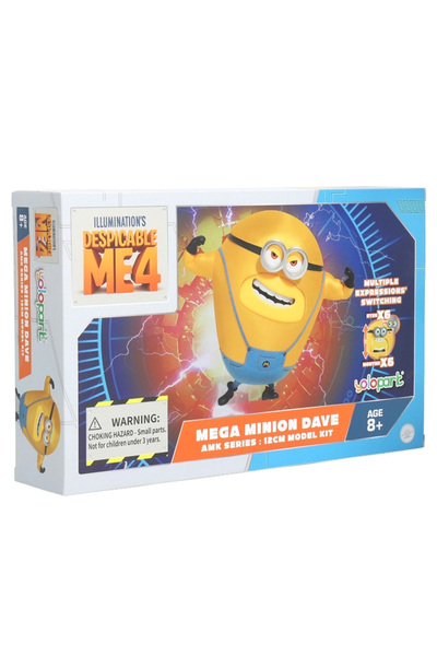 Despicable Me Figurina 4, AMK Series, Mega Minion, Dave, 12 cm