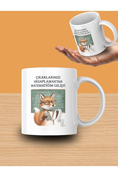 Fikart "From Calculating Your Grades, My Math Has Evolved" Written Mug Cup