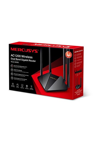 Universal Tp-Link Mercusys Mr30G Ac1200 867/5Ghz 300/2.4Ghz Dual Band Wireles...