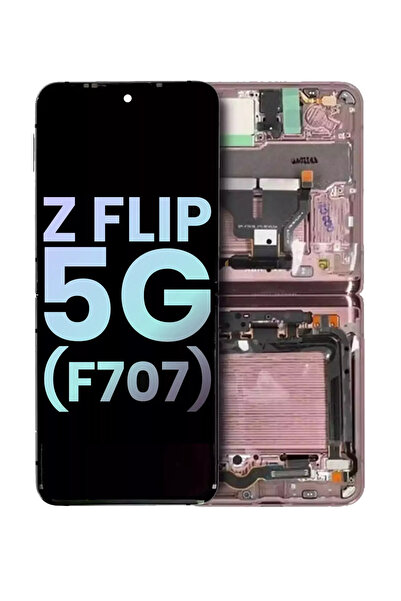 Samsung Galaxy Z Flip 5G (F707) Pachet de service pentru ansamblul display-ul...