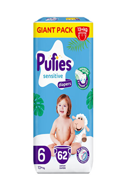 Pufies Σκούτεσε Μόδα & Φύση, Μαριμέα 6, 13+ κιλά, 62 τεμάχια, Γιγάντια Συσκευ...