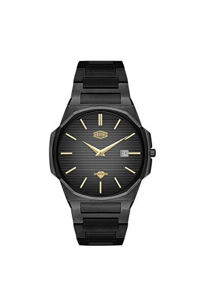 HeroForce Men's Watch Herro Force Steel Black Color