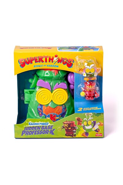 SuperThings Baza ascunsa Professor K, figurine